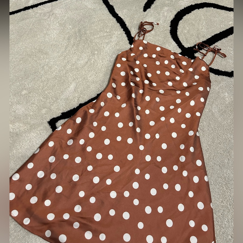Polka Dot Mini Dress